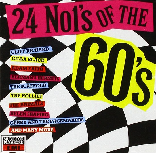 Cover for 24 No.1'S Of The 60s (CD) (2015)