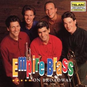 Cover for Empire Brass · Empire Brass on Broadway (CD) (1992)