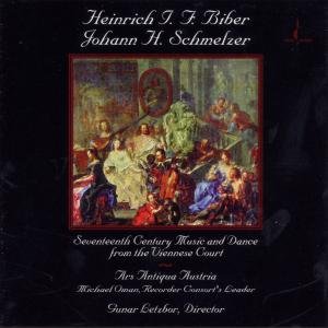 17th Century Music & Dance from the Viennese Court - Biber / Schmelzer / Ars Antiqua Austria - Musik - Chesky - 0090368017321 - 15 december 1998