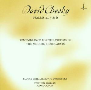 Psalms 4 5 & 6 - Chesky / Somary / Slovak Phil Orch - Musik - CHESKY - 0090368020321 - 27 mars 2001