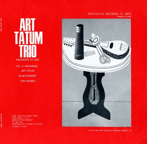 Cover for Art Tatum · Footnotes to Jazz Vol. 2: Jazz Rehearsal II (CD) (2012)