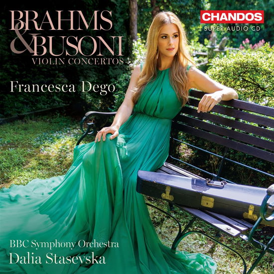 Cover for Francesca Dego &amp; Bbc Symphony Orchestra &amp; Dalia Stasevska · Brahms &amp; Busoni: Violin Concertos (CD) (2024)