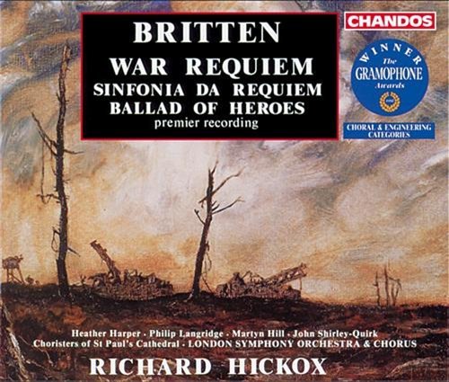 War Requiem/ Sinfonia Da Requi - Britten Benjamin - Muziek - CLASSICAL - 0095115898321 - 30 september 1992