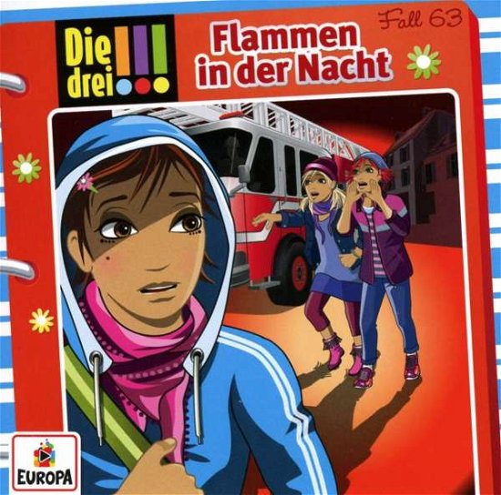Cover for Die Drei · 063/flammen in Der Nacht (CD) (2019)
