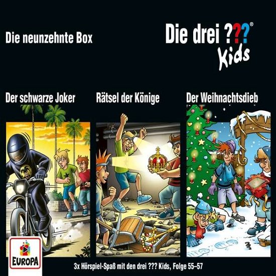 Cover for Die Drei ??? Kids · 019/3er Box (Folgen 55,56,57) (CD) (2021)
