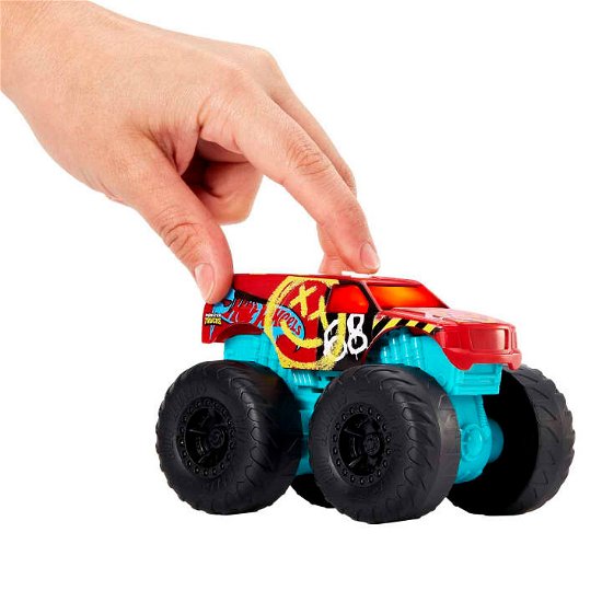 Mattel Hot Wheels Monster Trucks: Roarin' Wreckers - Demo Derby 1:43 Lights & Sounds (hdx66) - Mattel - Merchandise -  - 0194735034321 - 1. november 2021