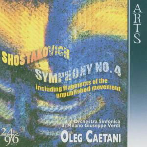 Ymphony No.  4 in C Minor Including a Fragment of the Unpublished Movement Arts Music Klassisk - Milano SO / Caetani - Musikk - DAN - 0600554770321 - 9. september 2004