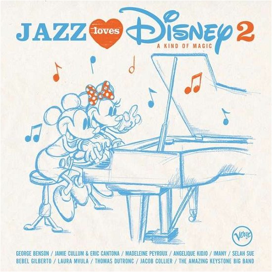 Cover for Jazz Loves Disney 2 - a Kind of Magic · Jazz Loves Disney 2: a Kind of Music (CD) (2017)