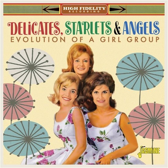 Cover for Delicates Starlets &amp; Angels · Evolution of a Vocal Group (CD) (2022)