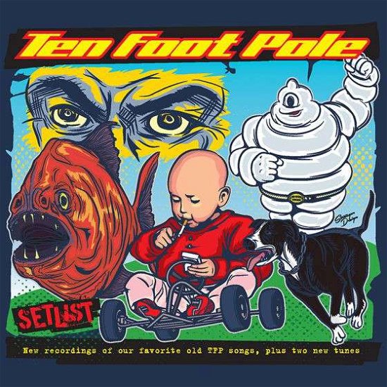 Cover for Ten Foot Pole · Setlist (LP) (2017)