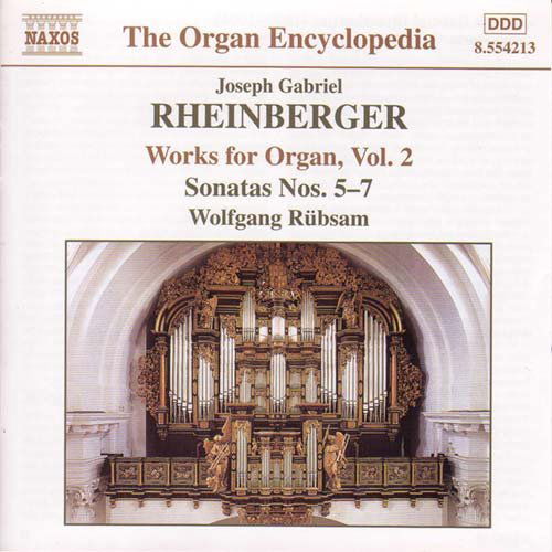 Organ Works Vol.2 - J. Rheinberger - Música - NAXOS - 0636943421321 - 3 de dezembro de 2000