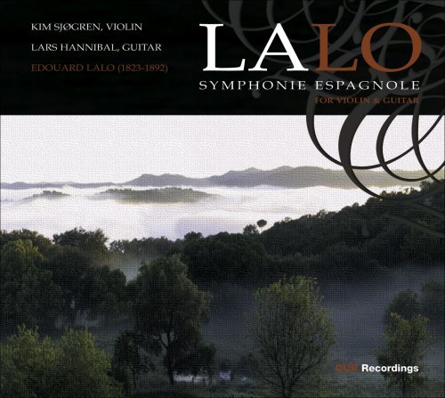 Cover for Lalo / Sjogren / Hannibal · Symphonie Espagnole for Violin &amp; Guitar (CD) (2008)