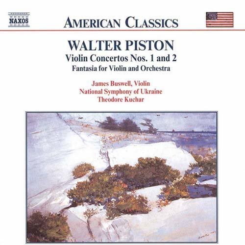 Pistonviolin Concertos Nos1 2 - Buswellnso Ukrainekuchar - Musik - NAXOS - 0636943900321 - 28 juni 1999
