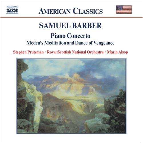 Cover for Prutsman / Rsno / Alsop · Barber / Piano Concerto (CD) (2002)