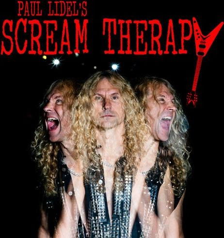 Cover for Paul Lidel's Scream Therapy (CD) (2023)