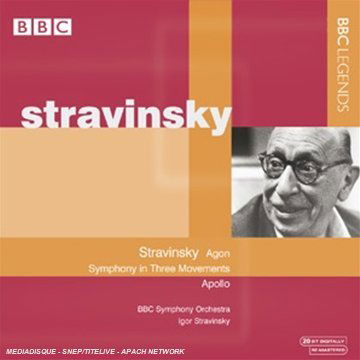 Cover for Stravinsky Igor · Agon; Symphony in Three Moveme (CD) (2009)