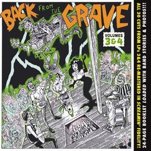 Cover for Various / Back from the Grave · Back From The Grave Vol.3&amp;4 (CD) [Digipack] (1994)