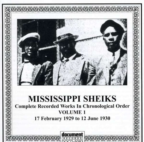 Cover for Mississippi Sheiks · Complete Recorded Works, Vol. 1 (CD) (2000)
