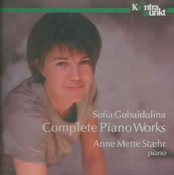 Complete Piano Works - S. Gubaidulina - Musik - KONTRAPUNKT - 0716043229321 - 6. april 1999