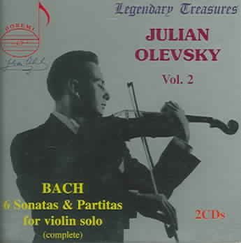 Cover for Julian Olevsky · Plays Bach Son &amp; Partitas Solo (CD) (2003)