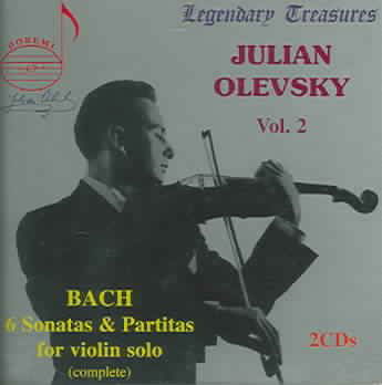 Plays Bach Son & Partitas Solo - Julian Olevsky - Musik - DRI - 0723724528321 - 4. marts 2003