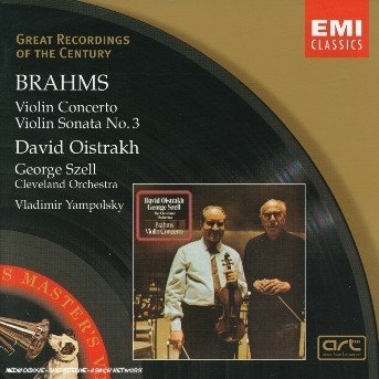 Cover for J. Brahms · Violin Concerto / Violin Sonata No.3 (CD) (2003)