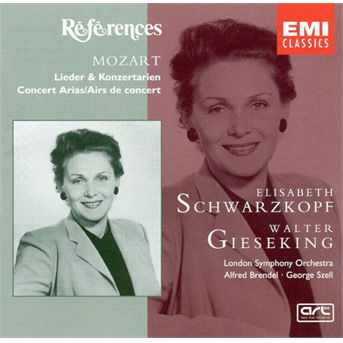 Mozart: Lieder & Konzertarien - Schwarzkopf Elisabeth / Giesek - Musiikki - EMI - 0724357480321 - keskiviikko 26. marraskuuta 2008