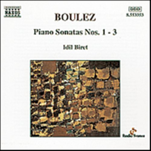 Piano Sonatas Nos. 1-3 - P. Boulez - Music - NAXOS - 0730099435321 - November 25, 1997
