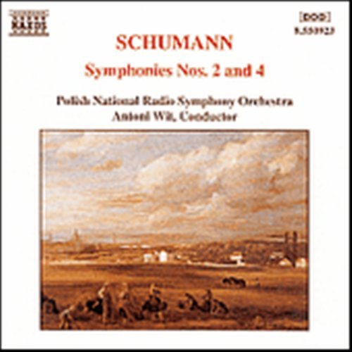 Symphonies 2 & 4 - Schumann / Pnrso / Wit - Musik - NAXOS - 0730099592321 - 4. januar 1996