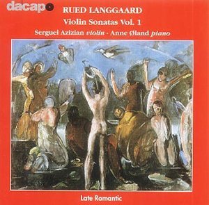 Violin Sonatas Vol.1 - R. Langgaard - Musikk - DACAPO - 0730099985321 - 24. mars 2002