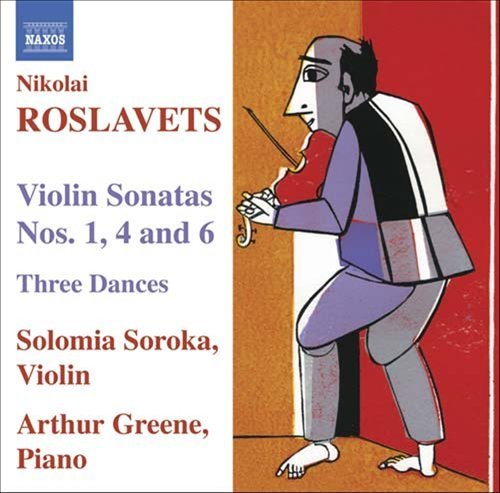 Cover for Roslavets · Violin Sonatas (CD) (2006)