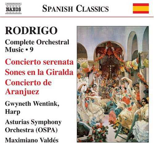 Cover for Rodrigo / Wentink / Asturias Sym Orch / Valdes · Complete Orchestral (CD) (2006)