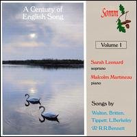A Century Of English Song Vol.1 - Leonard / Martineau - Music - SOMM - 0748871221321 - July 18, 2018