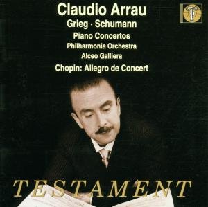 Philharmonia O / Arrau · Klaver Koncerter Testament Klassisk (CD) (2001)