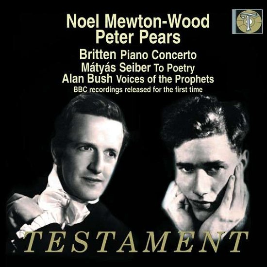 Cover for Mewton-Wood, Noel / London Symphony Orchestra / Cameron, Basil · Piano Concerto in D, Op. 13 Testament Klassisk (CD) (2013)