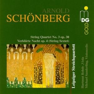 Cover for Leipzig String Quartet · Schonbergstring Quartet No 3 (CD) (2013)