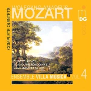 Mozart / Ensemble Villa Musica · Quintets 4 / Quartet / Adagio & Rondo (CD) (2004)