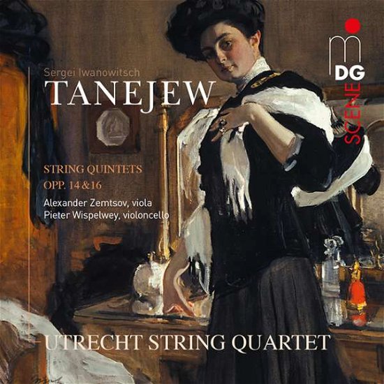 Cover for Taneyev / Utrecht String Quartet / Wispelwey · String Quintets Op. 14 &amp; 16 (CD) (2016)