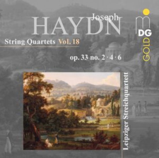 Cover for Leipzig String Quartet · Haydn String Quartets Vol. 18 (CD) (2024)