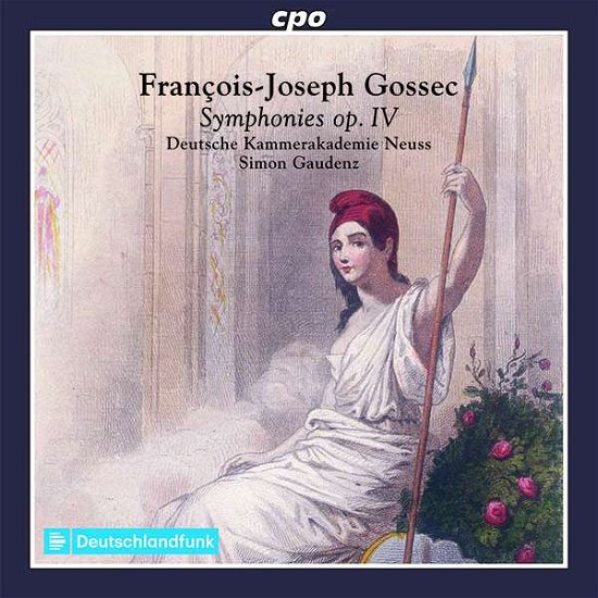 Cover for Kammerakademie Neuss / Gaudenz · Francois-Joseph Gossec: Symphonies Op. 4 (CD) (2019)