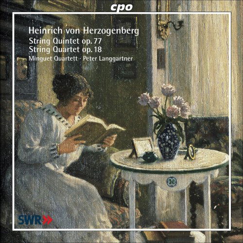 String Quintet Op 77 / String Quartet Op 18 - Herzogenberg / Minguet Quartett / Langgartner - Musik - CPO - 0761203708321 - 26. Januar 2010