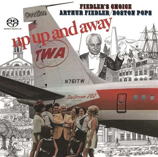Cover for Fiedler, Arthur &amp; The Boston Pops · Up, Up And Away &amp; Fiedler's Choice (CD) [Bonus Tracks edition] (2018)
