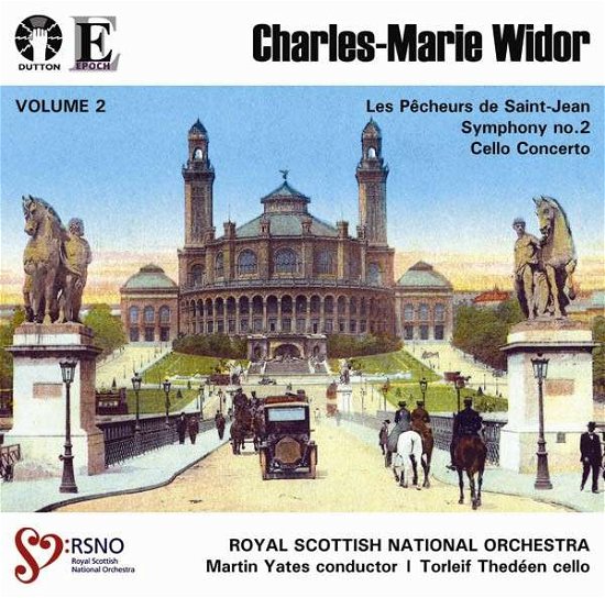 Cello Concerto / Sympnony No.2/Les Pecheurs De Saint-Jean - C.M. Widor - Musiikki - DUTTON VOCALION - 0765387730321 - maanantai 29. huhtikuuta 2013