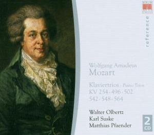 Piano Trios - KV254-496-502-542-548-564 Berlin Classics Klassisk - Olbertz, Walter / Suske, Karl / Pfaender, Matthias - Music - DAN - 0782124136321 - November 9, 2005