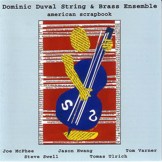 Cover for Dominic Duval String &amp; Brass Ense · American Scrapbook (CD)