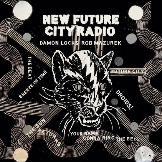 Cover for Damon &amp; Rob Mazurek Locks · New Future City Radio (LP) [Limited edition] (2023)