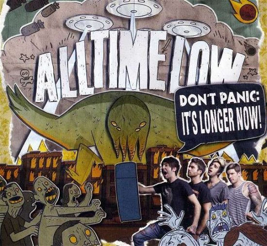 Cover for All Time Low · Don't Panic (CD) [Digipak] (2013)