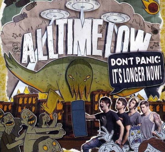 Cover for All Time Low · All Time Low-don't Panic (CD) [Digipak] (2022)