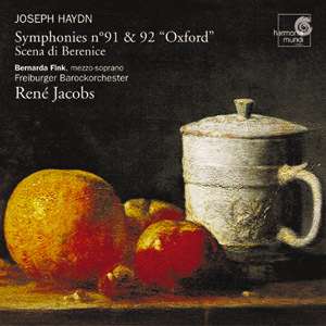 Cover for Haydn Franz Joseph · Sinfonia N.91, N.92 Oxford , Scena (CD) (2005)