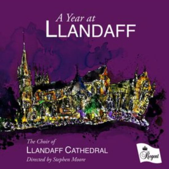 A Year At Llandaff - Choir of Llandaff Cathedral / Aaron Shilson / Stephen Moore - Música - REGENT RECORDS - 0802561057321 - 25 de agosto de 2023